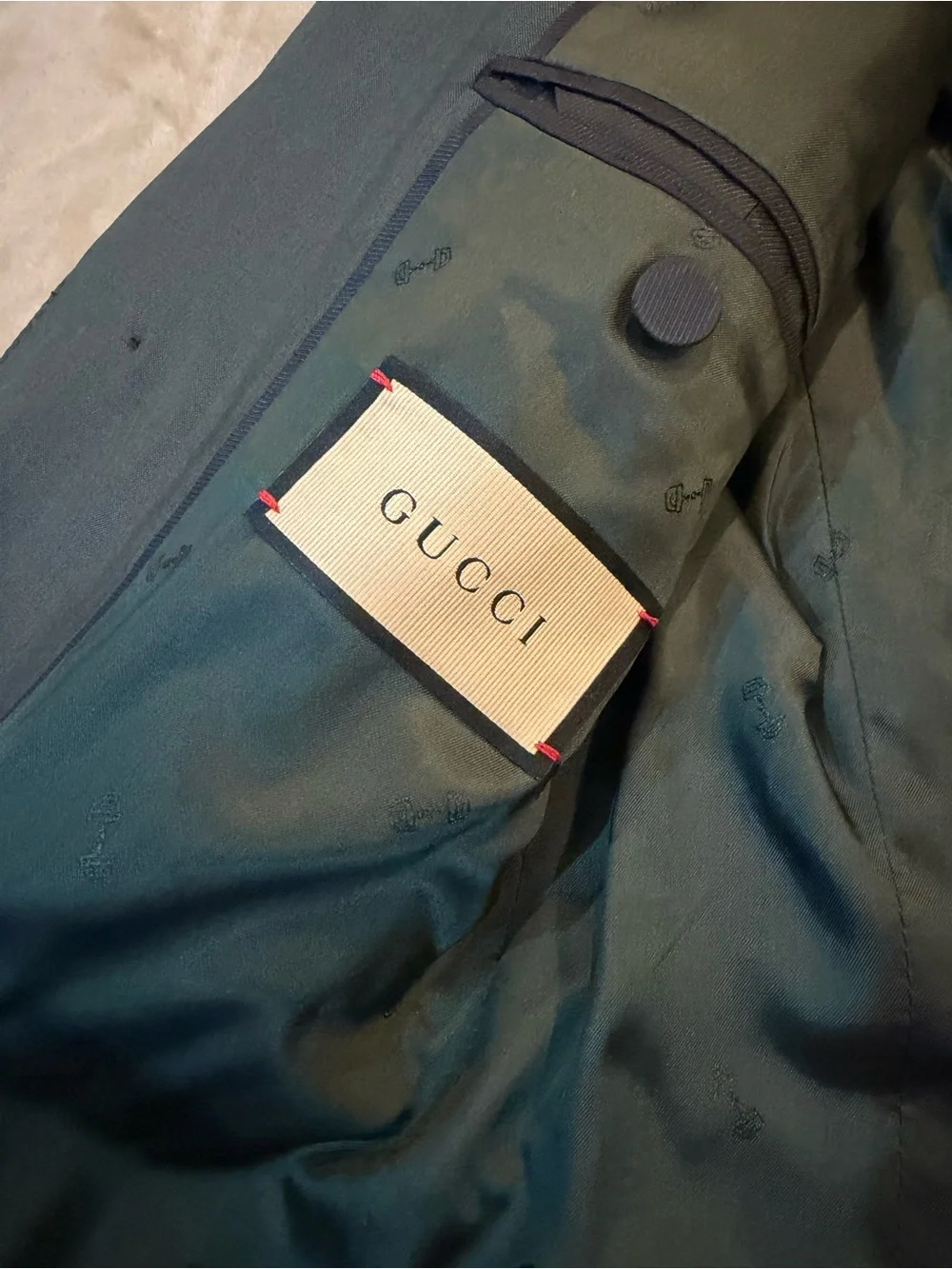GUCCI men's suite jacket